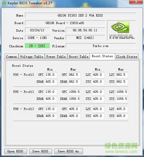 kepler bios tweaker(�Կ��Ż�����)����